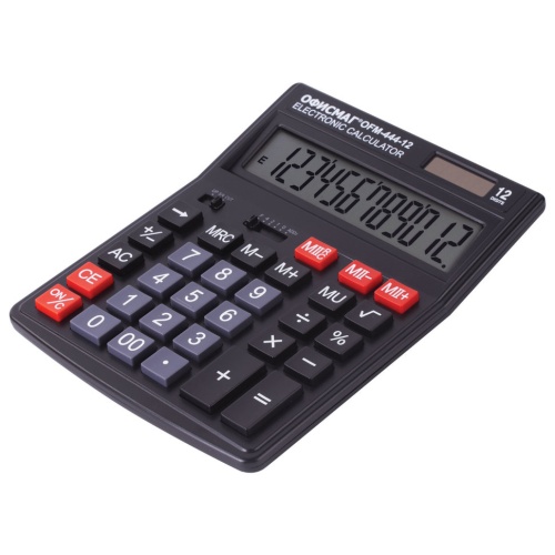 Калькулятор настольный Офисмаг OFM-444 12 разрядов 250459 фото 9